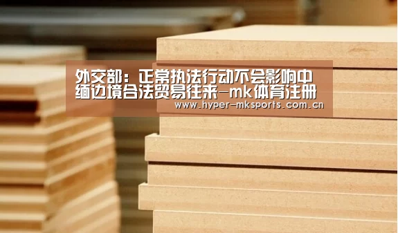 外交部:正常执法行动不会影响中缅边境合法贸易往来-mk体育注册